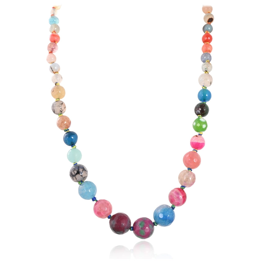 Natural Multistone Necklace for Women & Girls