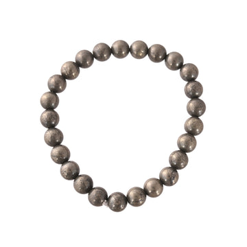 Natural Pyrite Bracelet, Handcrafted from Genuine Pyrite